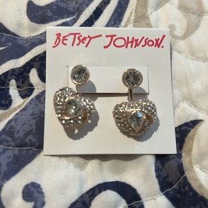 New Betsy Johnson earrings